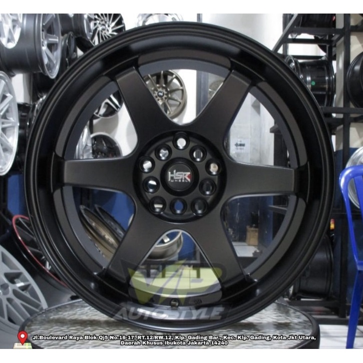 Velg Mobil Murah Ring 18 HSR TOKYO R18 Untuk Sienta Altis Corona Wish - TE37 R18 Cocok Untuk Semua B