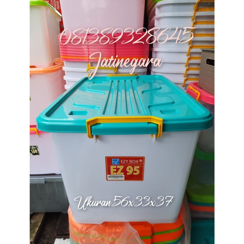 CONTAINER BOX EZY CB 95 LITER KOTAK PENYIMPANAN / TEMPAT SERBAGUNA