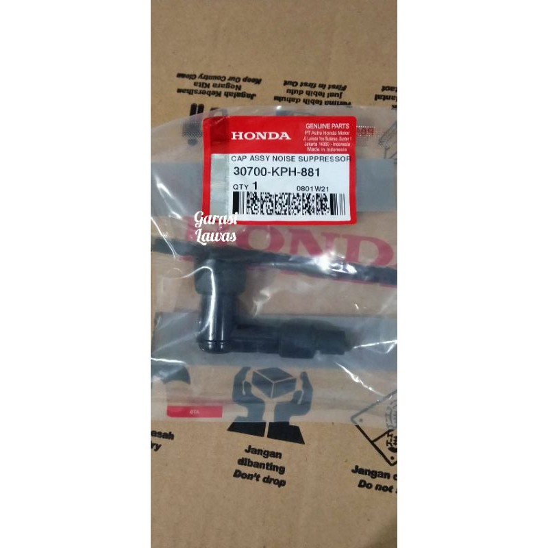 30700-KPH-881 Tutup busi ori Honda Karisma cangklong busi ori bebek Honda padud busi cap assy noise 