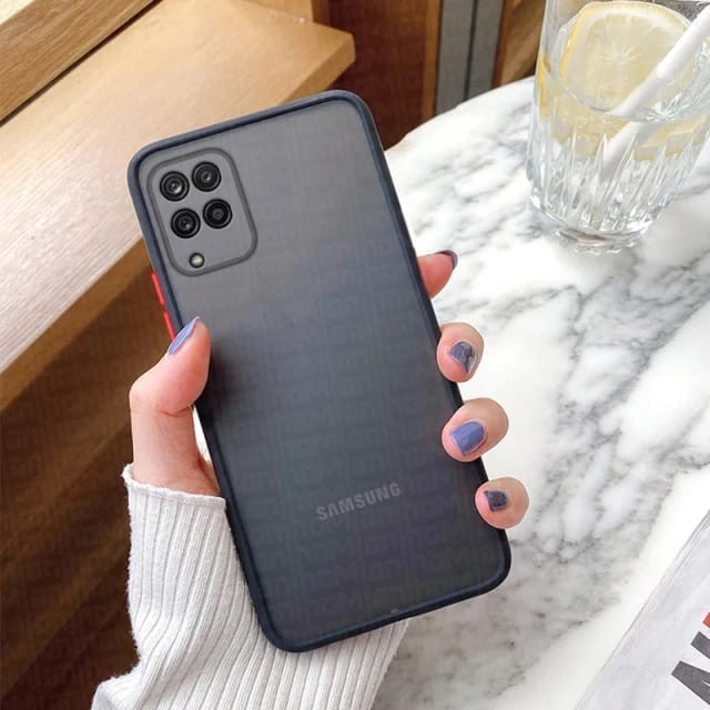 CASE MATTE SAMSUNG GALAXY M32 4G TRANSPARAN FUZE MACARON MY CHOICE - FA