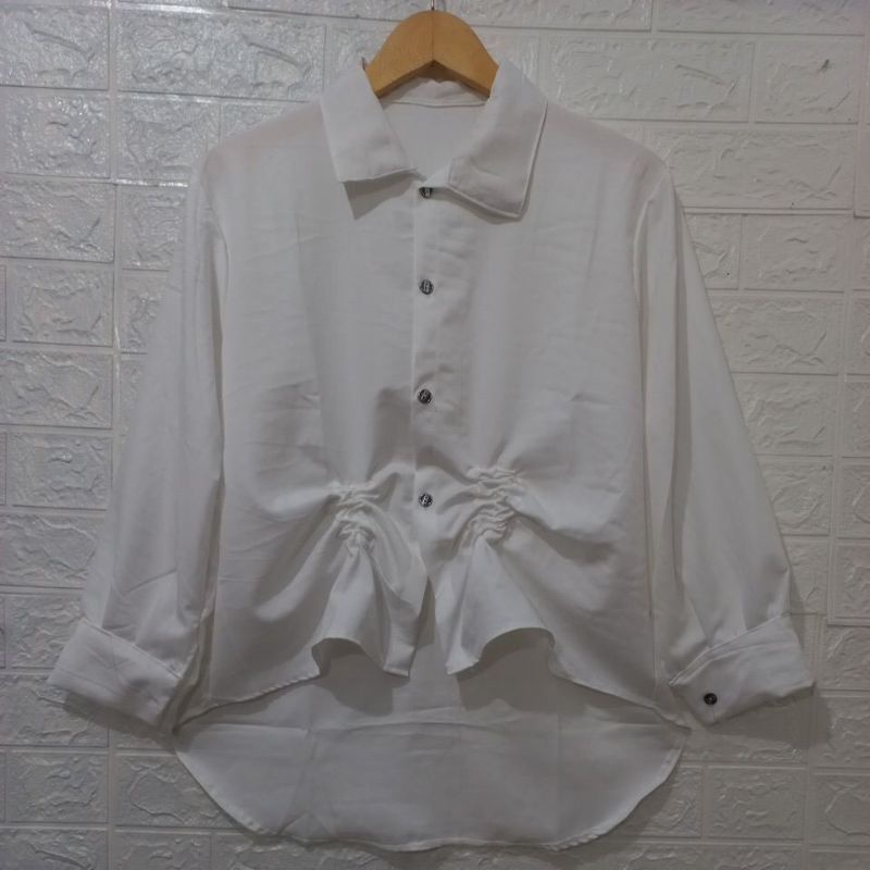 BLOUSE KERUT BAWAH//BLOUSE SHAKILA TREND Model fashion terbaru