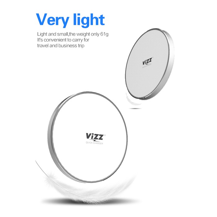 WIRELESS CHARGER FAST CHARGING 10W VZ-WX20 VIZZ