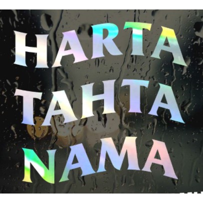 

Stiker cutting harta tahta nama termurah