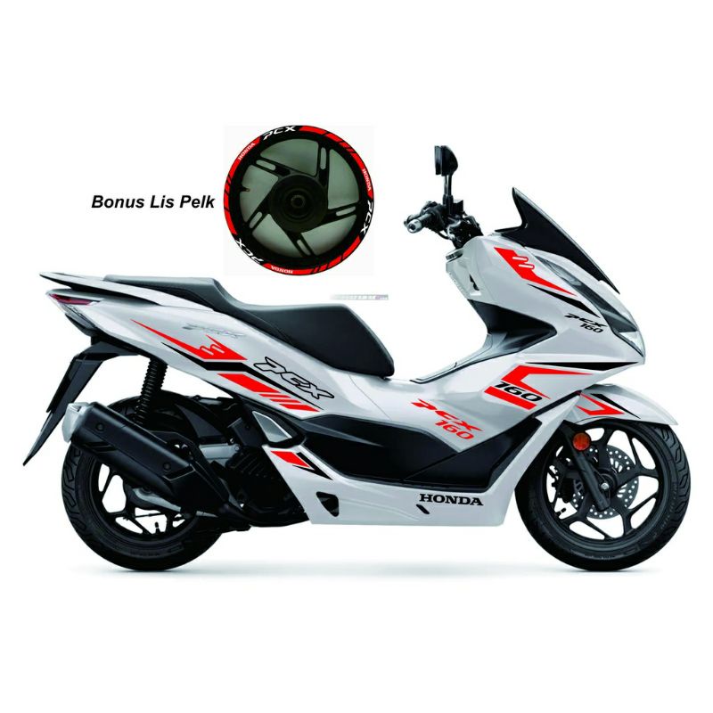 Stiker PCX 160 + BONUS lis velg