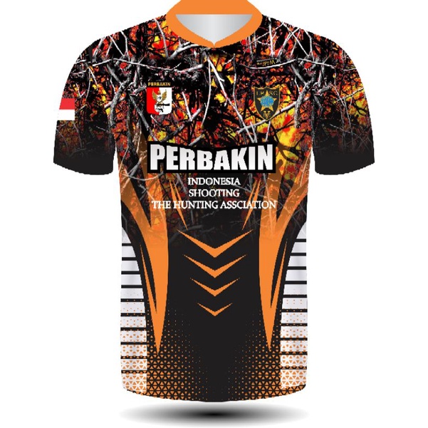 Jersey Perbakin baju komunitas shooter