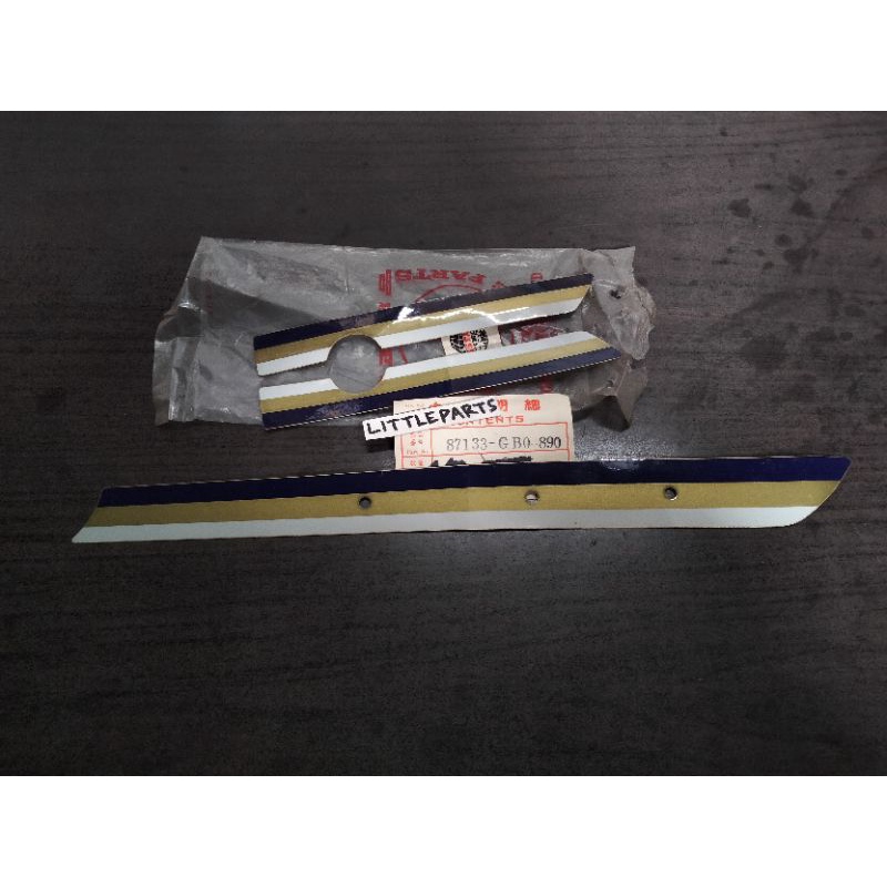 sticker stiker striping honda supercub super cub c700 c800 biru original japan