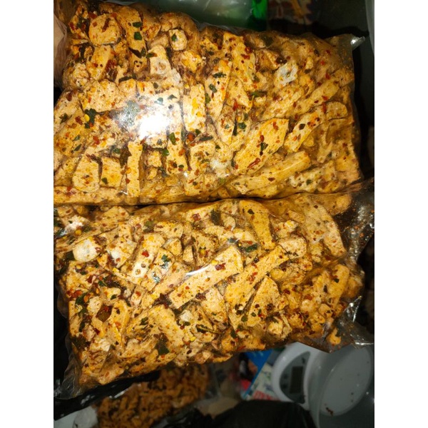 

basreng pedas daun jeruk 1/2 kg