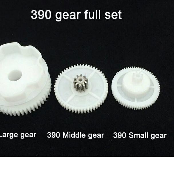 Terbaru Gearbox mobil aki 390 Dinamo 12volt / 6Volt / Mobil aki /Mobil Mainan...