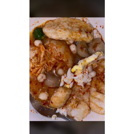 

Boci Ayam suwir Bakso aci ayam suwir mercon