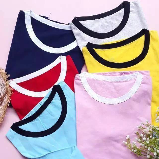 KAOS RINGER TEE / KAOS WANITA