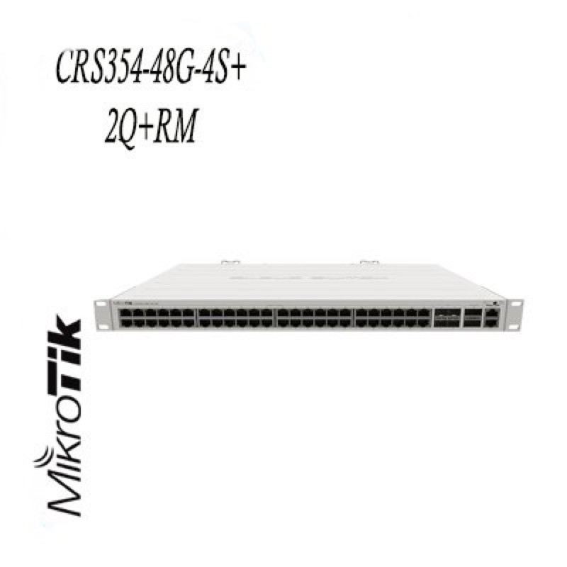 MikroTik CRS 354 48G 4S+ 2Q+RM CLOUD ROUTER SWITCH CRS354-48G-4S+2Q+RM