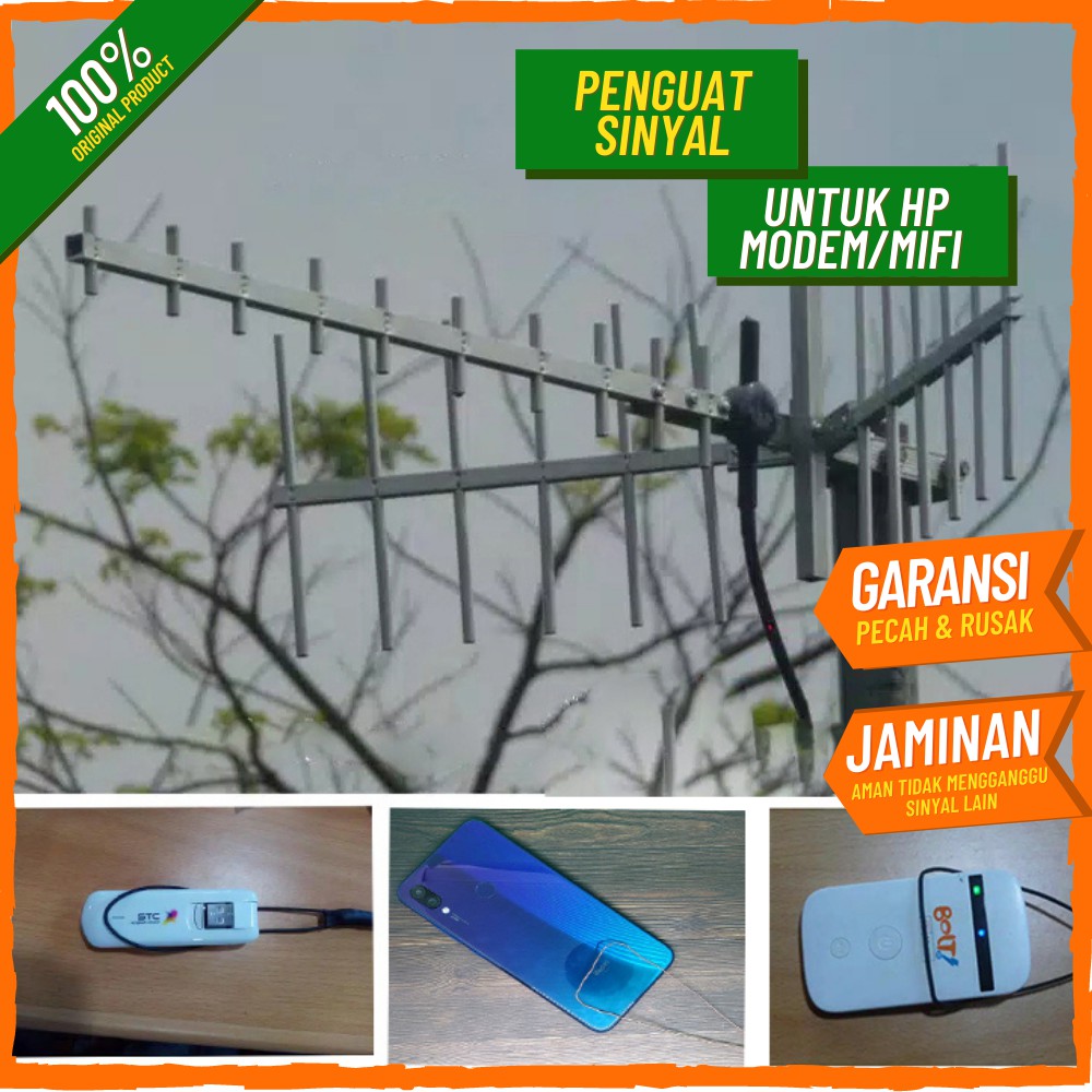 antena modem/HP/MIFI kabel 15 m/antena sinyal 4g3g/antena hp yagi 12 el induksi universal