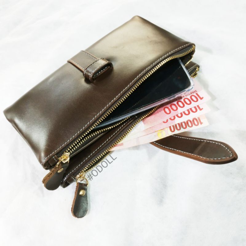 Dompet Wanita Kulit Asli Premium Eksklusif Woman Wallet Pouch