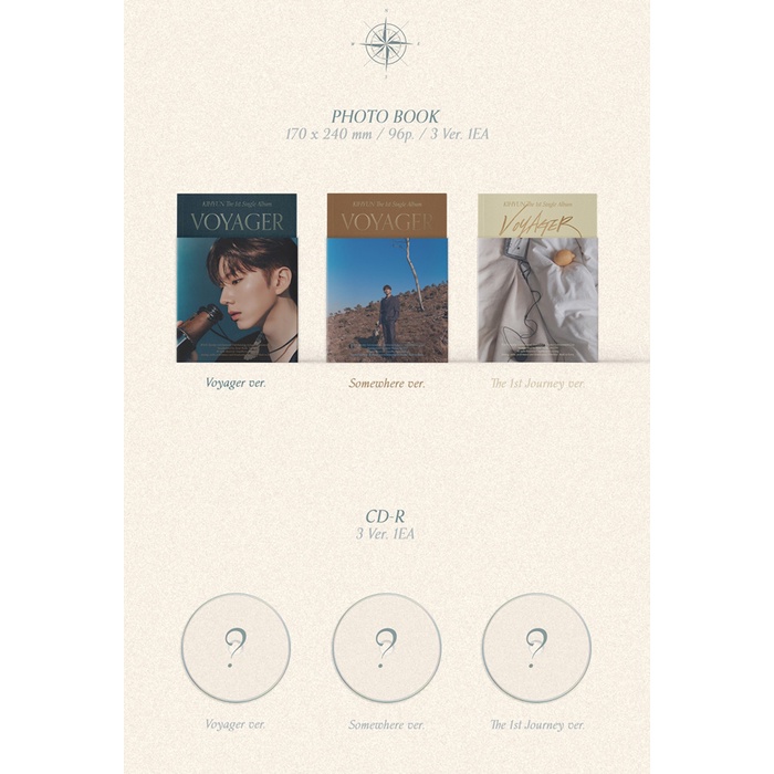 KIHYUN - The 1st Single Album VOYAGER