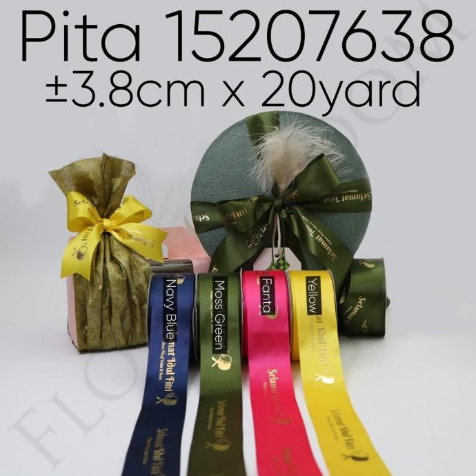 

Sale!!! Pita 15207638 3.8Cm X 20 Yard - Pita Idul Fitri - Hampers Lebaran - Paling Dicari