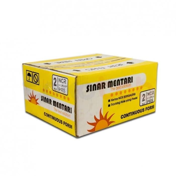 

Terlaris continuous form sinar mentari 2 ply PRS/Full Asli