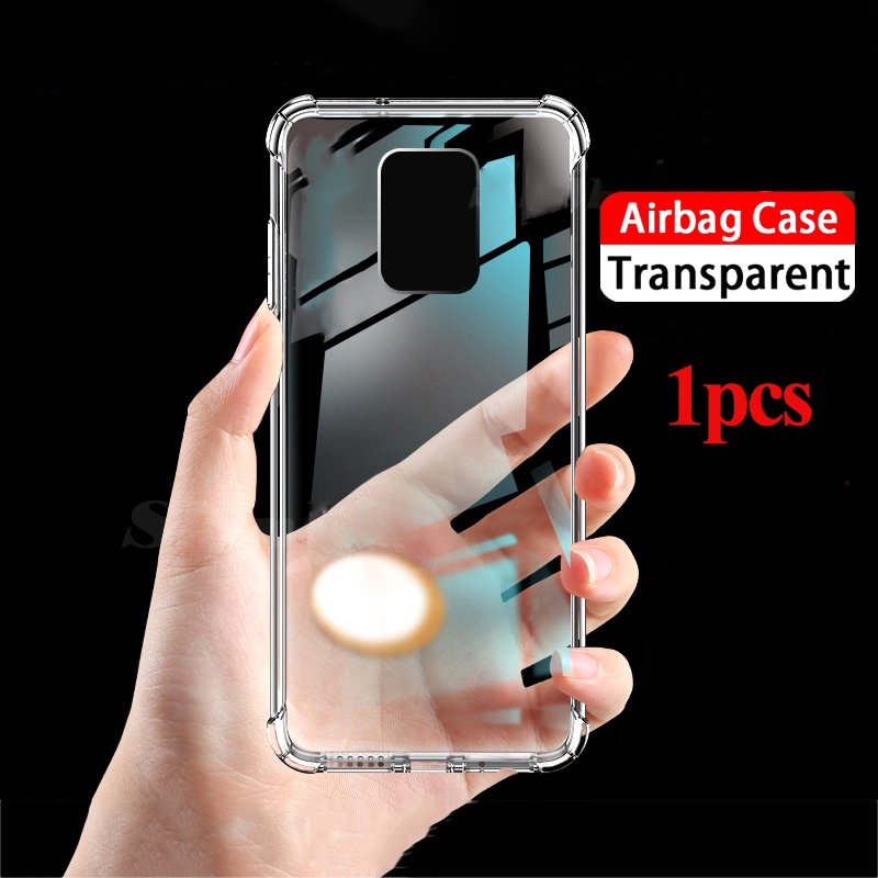 Casing Case + Tempered Glass Pelindung Layar + Film Pelindung Layar + Tempered Glass untuk Xiaomi Redmi Note 9S 9 Pro