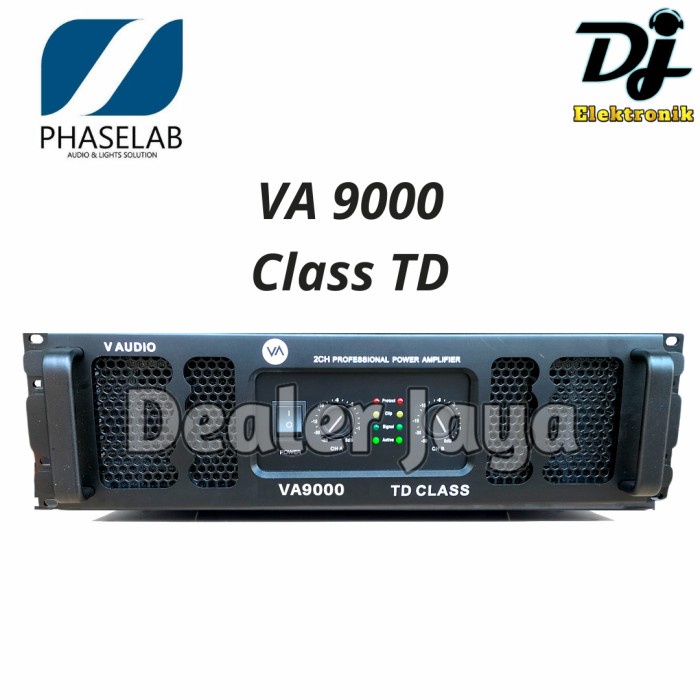 Power Amplifier Phaselab / Phase Lab VA9000 / VA 9000 - 2 channel