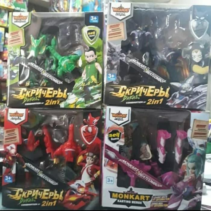 mainan figure murah MAINAN MONKART MEGAROID MAINAN ROBOT MEGAROID Limited