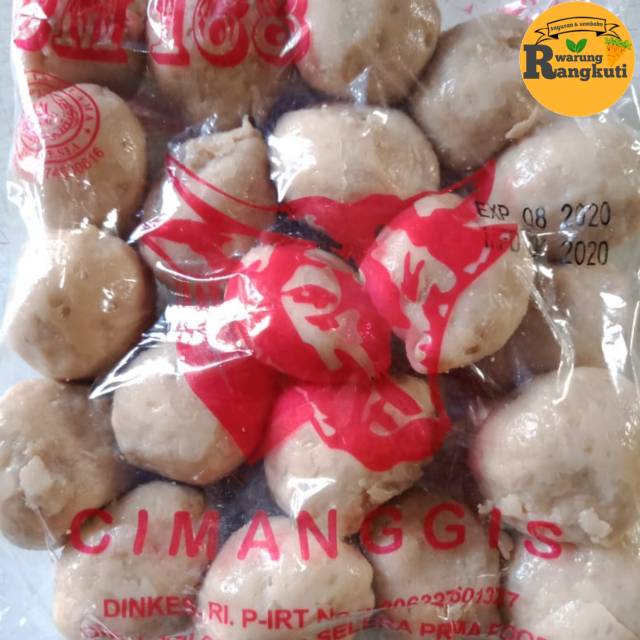 Bakso Cimanggis isi 20 8.000 /bks