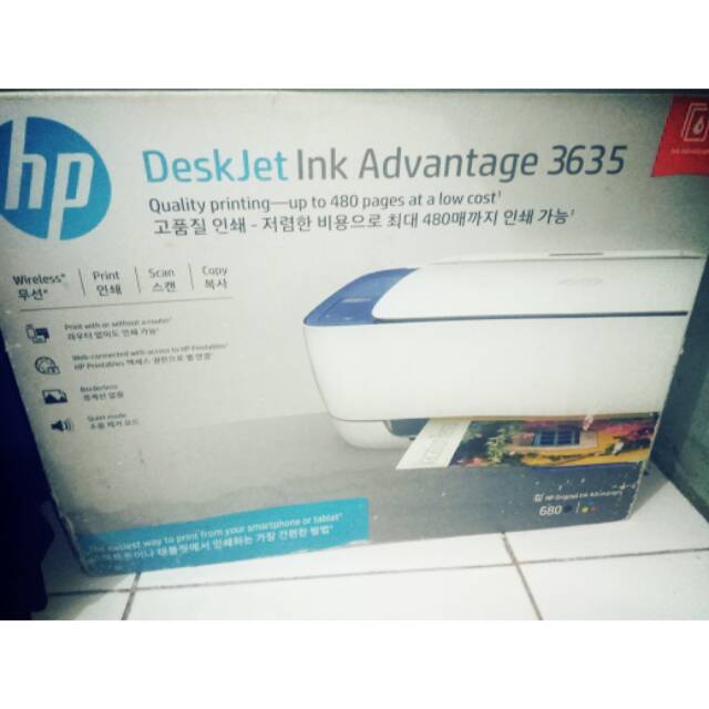 

Printer DeskJet Ink Advantage 3636