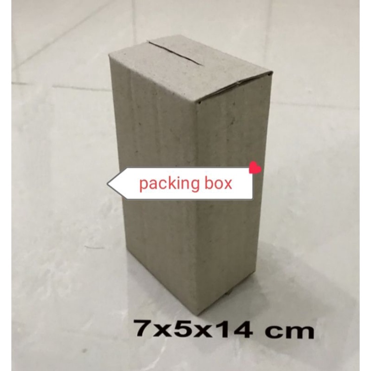 

karton/kardus uk.7x5x14m.bahan model diecutbotol