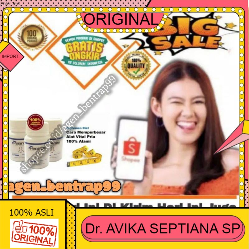 100% ASLI PENIRUM Kuat Tahan Lama_Obat Pembesar Kelamin Pria_Asli Paten Permanen_Besar Panjang TOPP