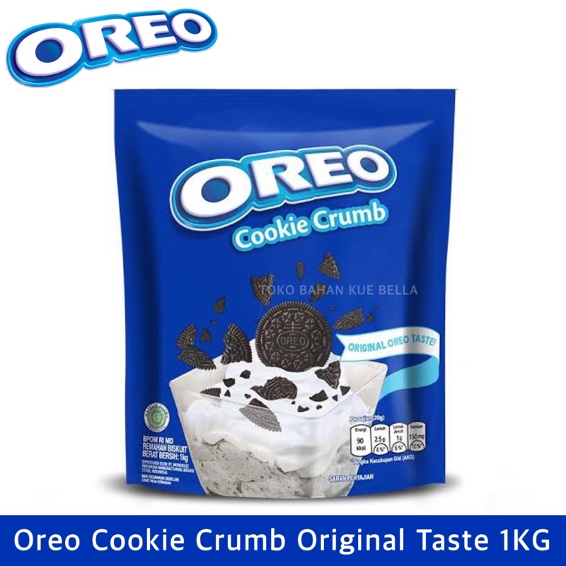 

OREO COOKIE CRUMB 1KG - Remahan Biskuit Oreo Asli