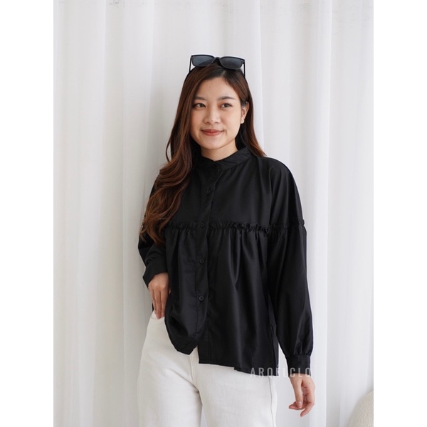 Arqelclo - Dami 다미 Blouse - Blouse Wanita - Blouse Busui