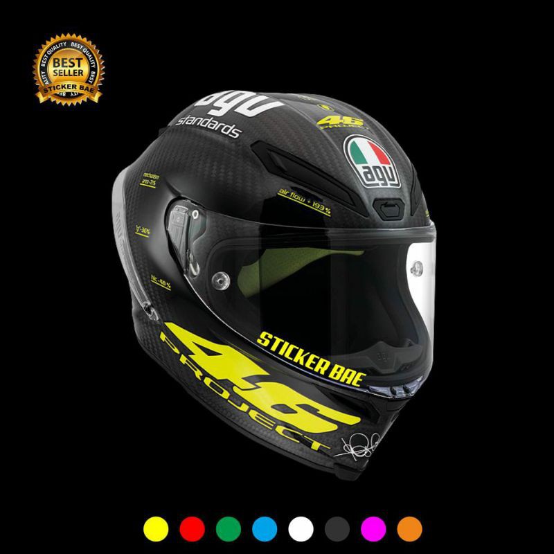 Stiker agv pista GP 46 PROJECT cutting