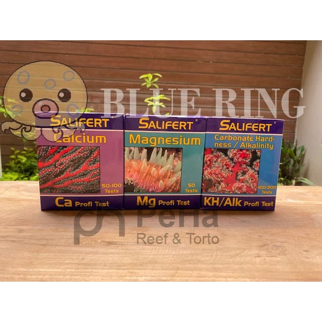 SAlifert Big3 Test Kit - Calcium Magnesium KH Alkalinity - PROMO