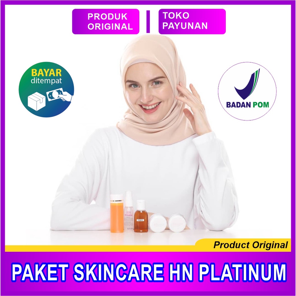 MURAH Cream Pemutih Wajah Paket Skincare HN Original Cream Original Asli BPOM
