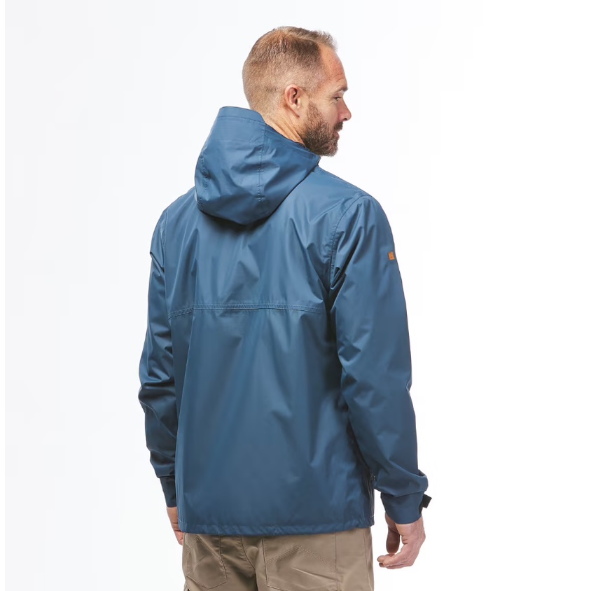 QUECHUA NH500 Jaket Pria Untuk Hiking Waterproof Terdapat 4 Kantong