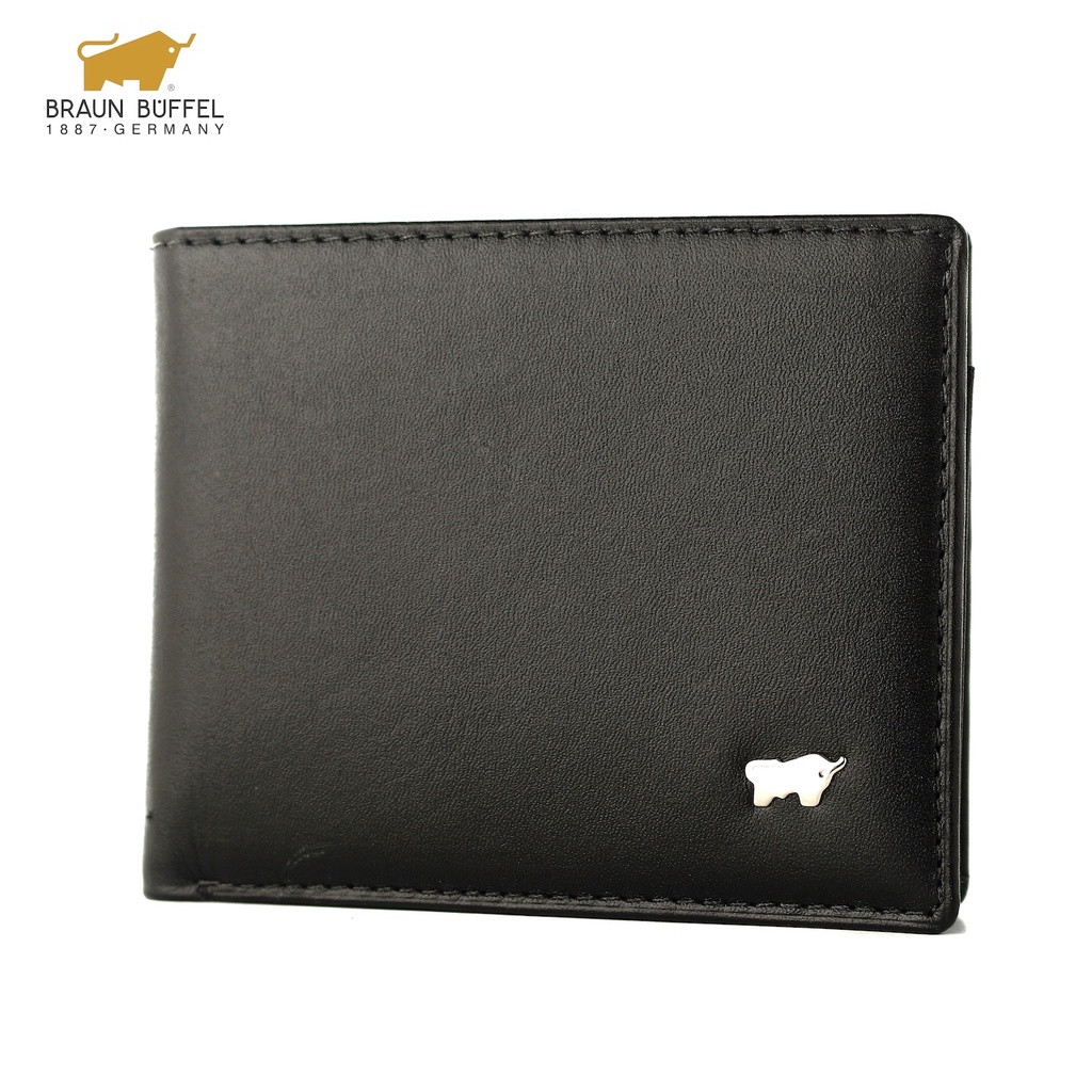 TOKOKOE - Dompet Pria Model Slim - Bahan Kulit Sapi Asli - BB 5244 Hitam