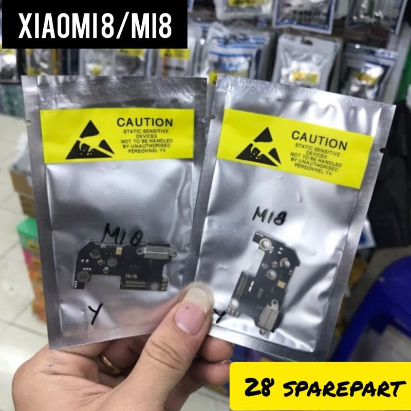 FLEXIBLE/KONEKTOR CHARGER XIAOMI 8/MI8 ORIGINAL