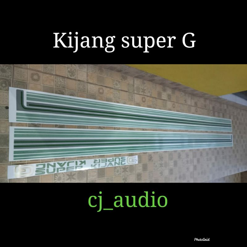 sticker striping list bidy samping kijang super G lama