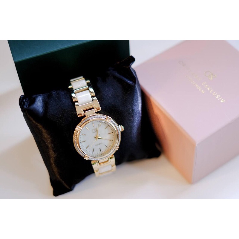 Jam Tangan Rose Goldtone Watch / Vajer Watch