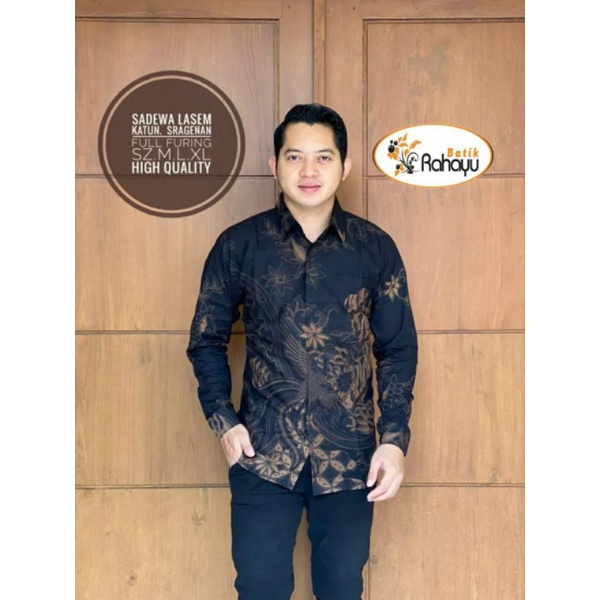 PRABU BEGONO KEMEJA BATIK PRIA LENGAN PANJANG