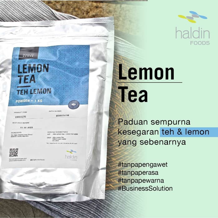 

Lemon Tea Powder Kemasan 1 kg