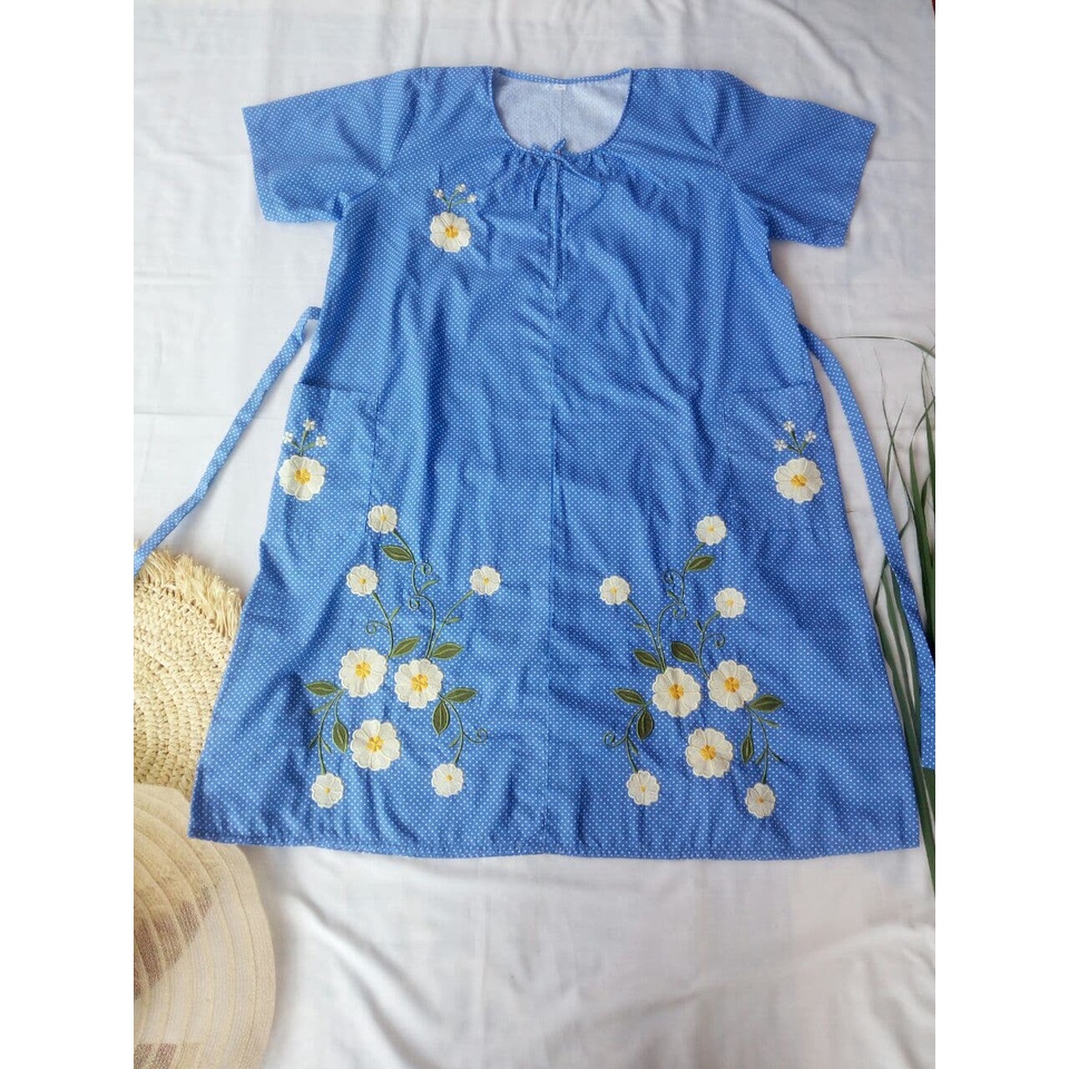 DASTER BORDIR MALANG BAJU TIDUR BARU RUMAHAN DASTER JUMBO