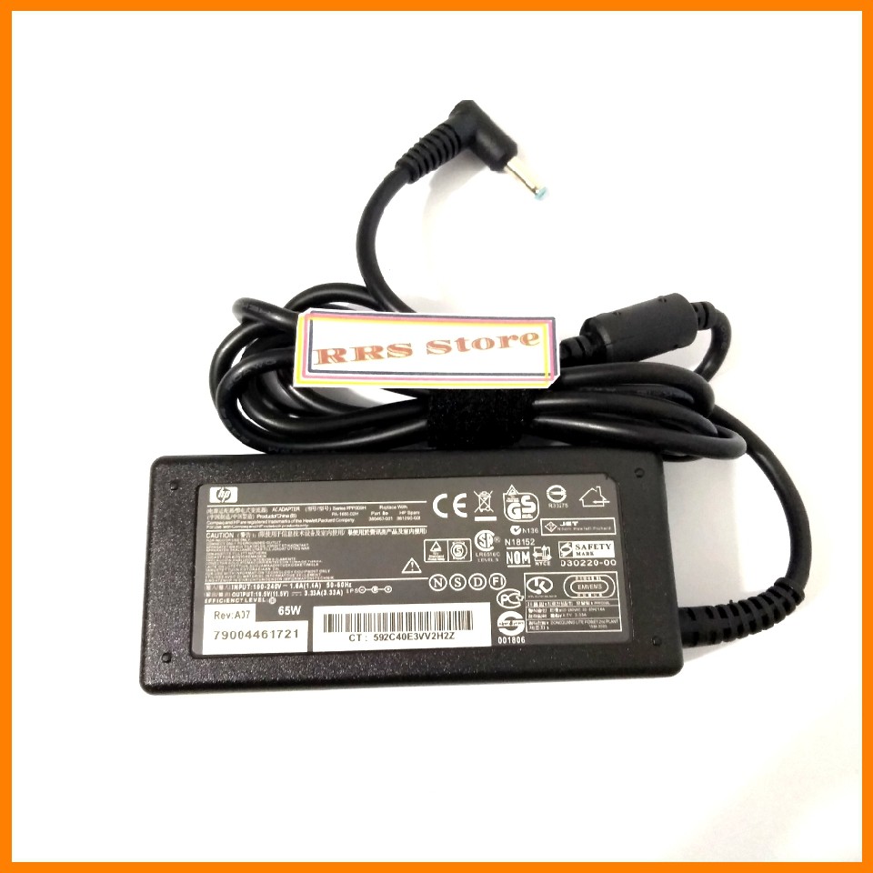 Adaptor charger Original HP 19.5V 3.33A Pin central 4.5*3.0 HP 1000 G4 G42 DM4 HP 215 Series HP 240