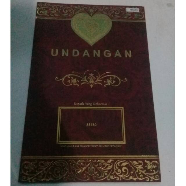 UNDANGAN ERBA 88180