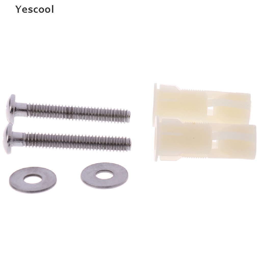 Yes 2pcs Sekrup Engsel Dudukan Toilet Untuk Reparasi