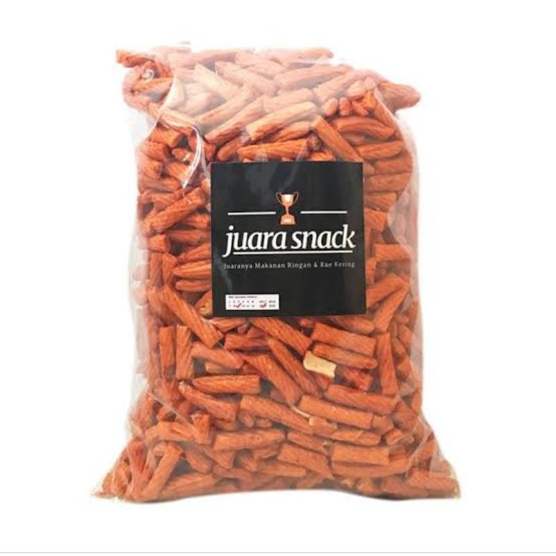 

JUARA SNACK STIC PEDAS DAN KRIUK , RENYAH[1kg]