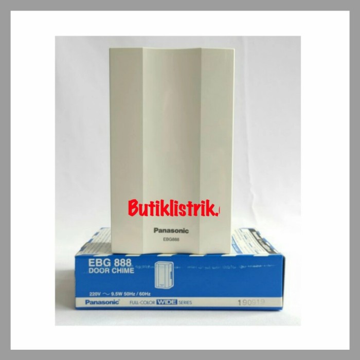 Bell Rumah Listrik Lengkap Dengan Tombol Bell Panasonic