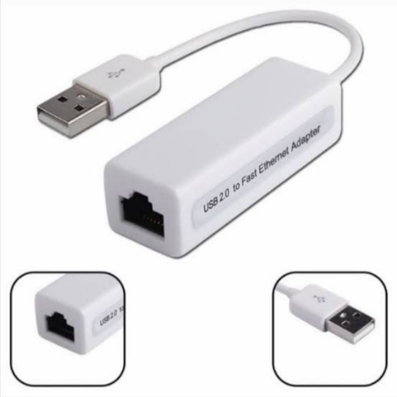 USB 2.0 To Lan RJ45 Converter Adapter / USB 2.0 Ethernet Adapter