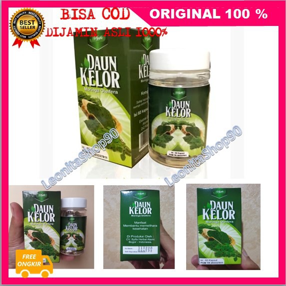 

[BISA COD] Obat Herbal Extra Daun Kelor Syifa Moringa Oelivera ORIGINAL