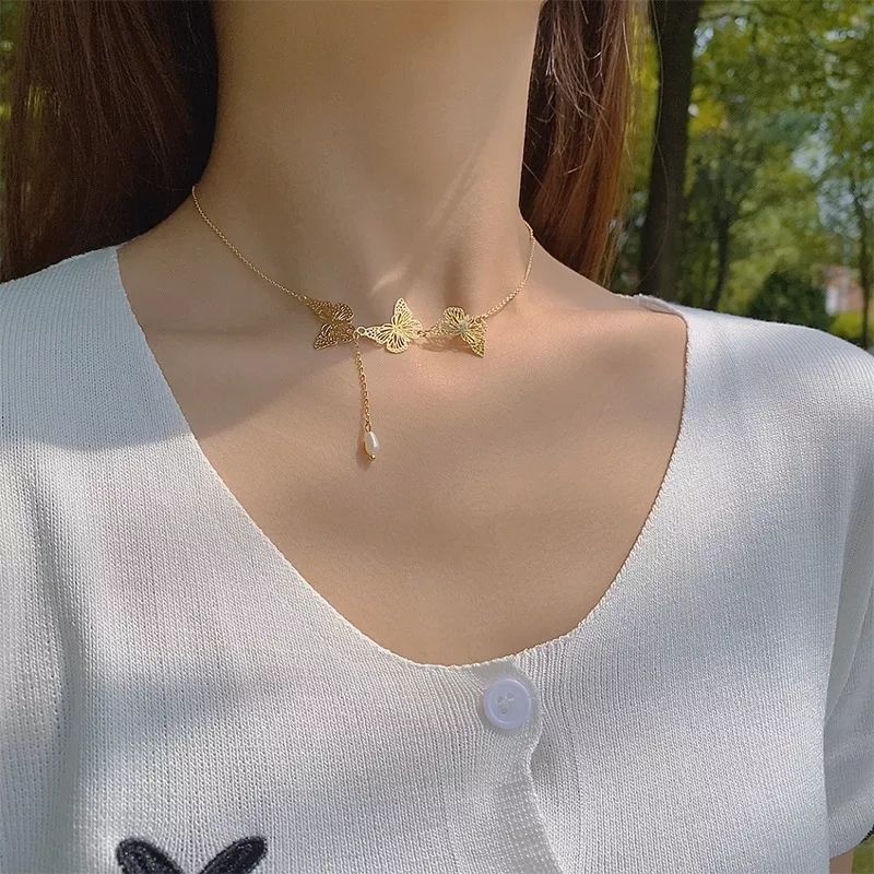 KALUNG 3 BUTTERFLY VINTAGE GOLD AI0900