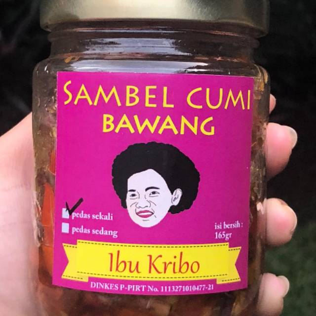 

Sambal Ibu Kribo Cumi Bawang