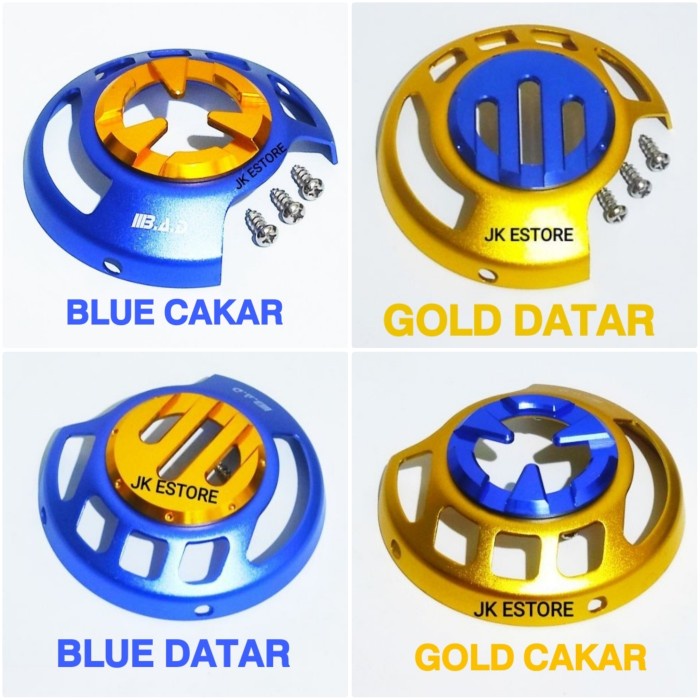 Cover Cover Tutup Kipas Variasi Bad Full Cnc Beat Karbu Vario Scoopy Dll